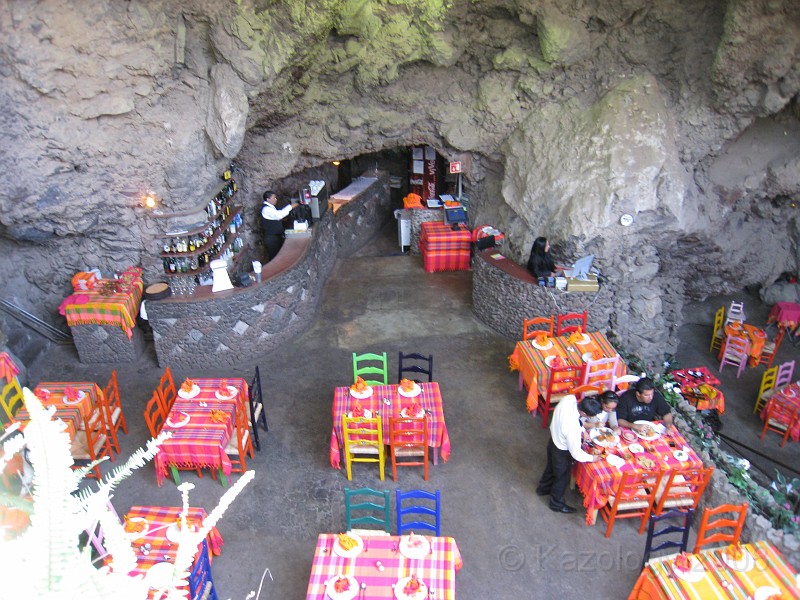 Mexico Pyramids - Mexico City 2009 1215.jpg - A trip to the Teotihuacan area of Mexico to visit the pyramids. A vast complex and a great climb to the top. This was followed by lunch in a cave, then a visit to the historical center of Mexico City. March 2009.